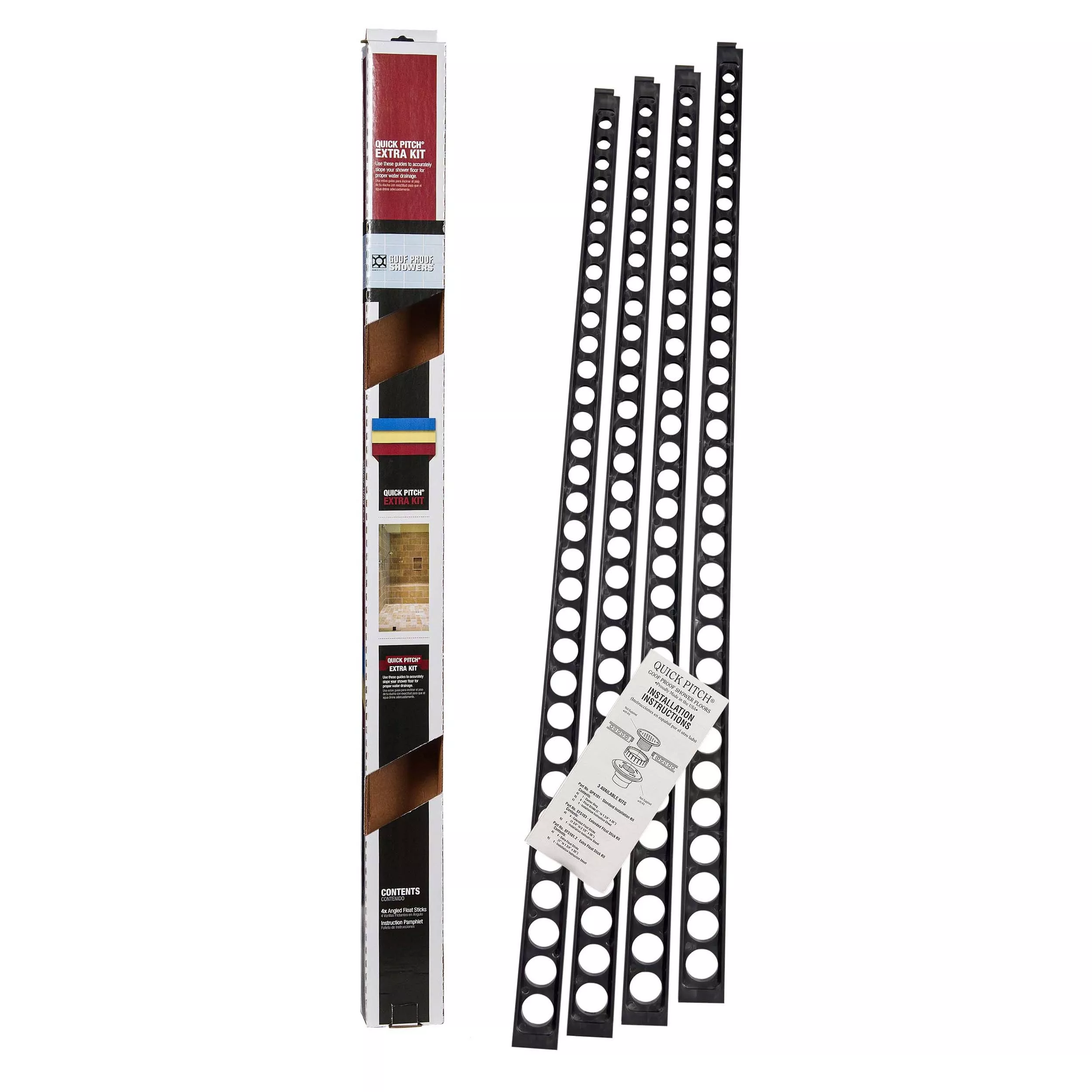 Goof Proof Showers Extra Float Stick Kit Floor and Decor