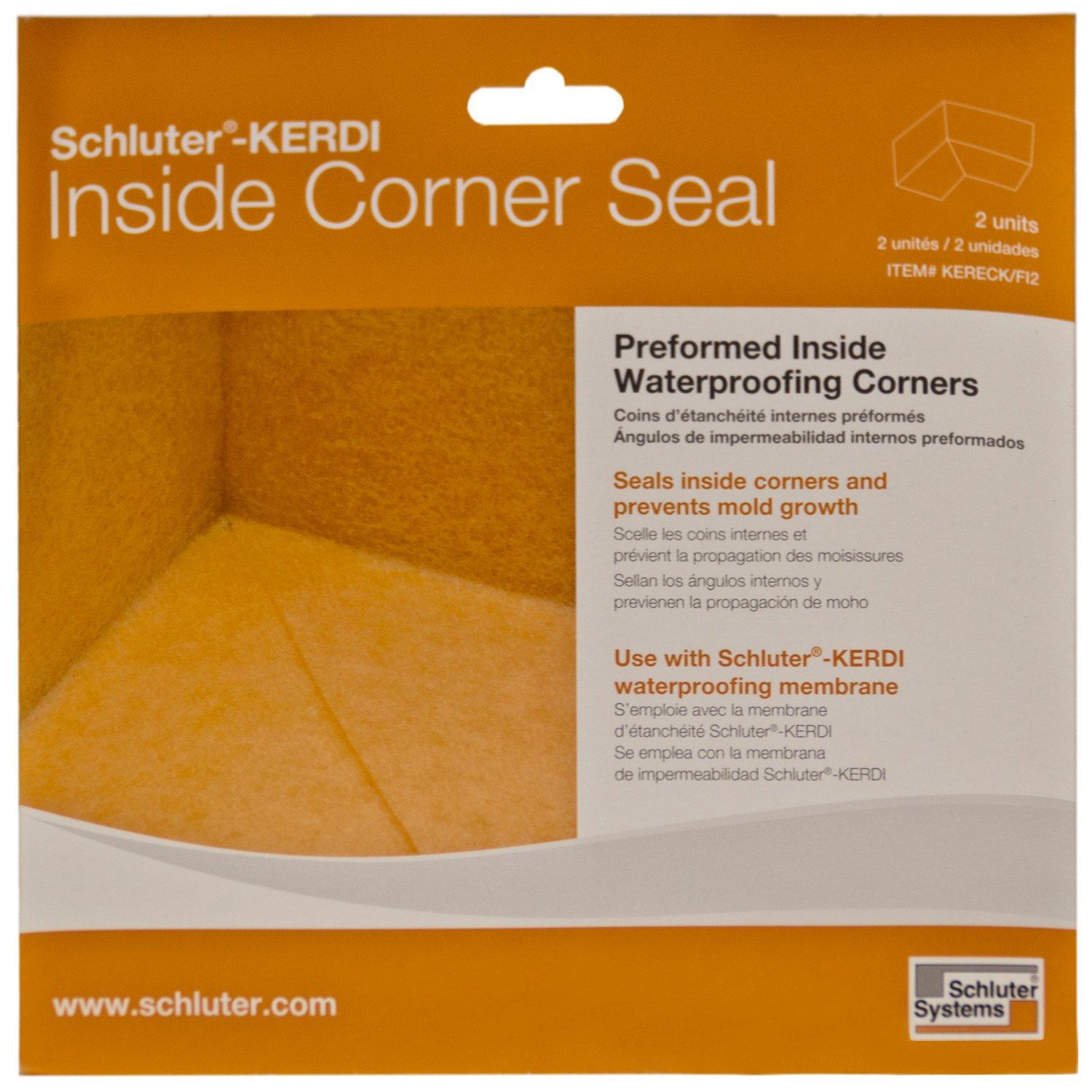 Schluter Kerdi-Kereck Inside Corner 90 Degrees - 2 pack