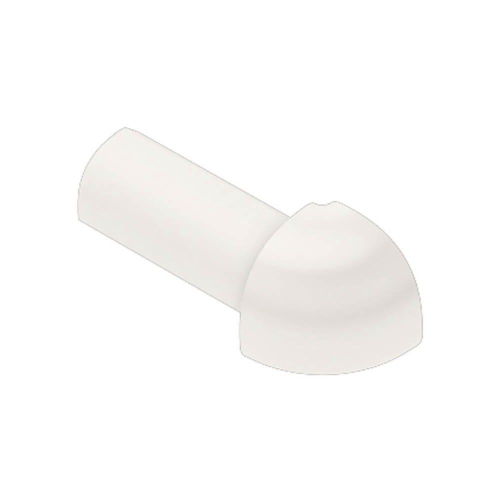 Schluter Rondec Out Corner 5/16in. PVC White