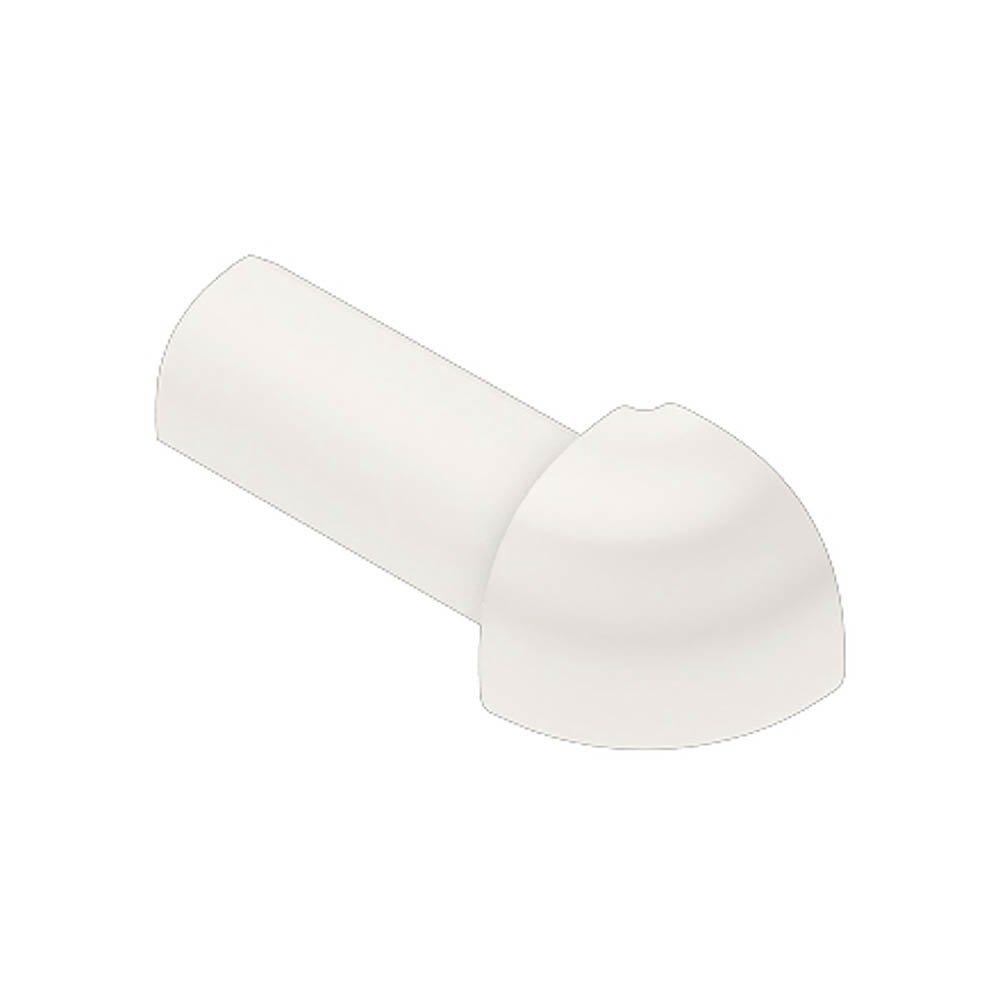 Schluter Rondec Out Corner 3/8in. PVC White