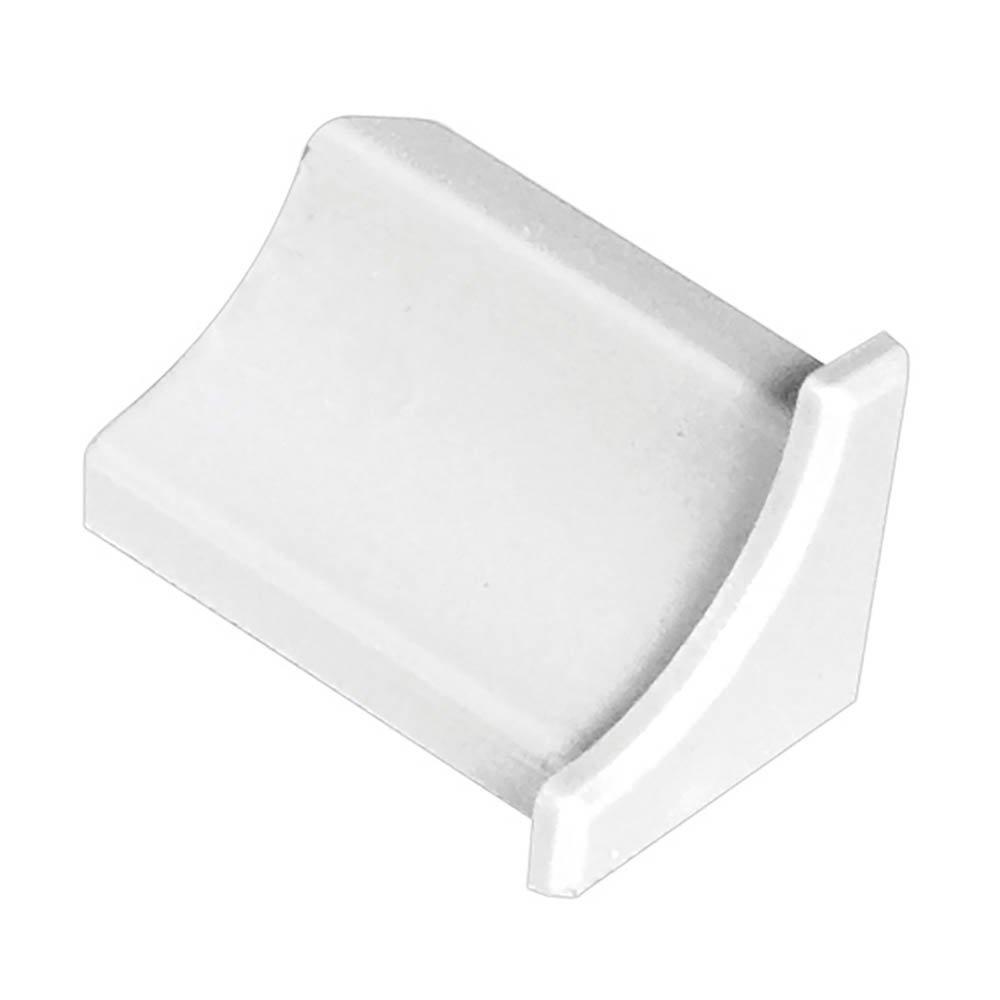 Schluter Dilex-Phk End Cap PVC Bright White