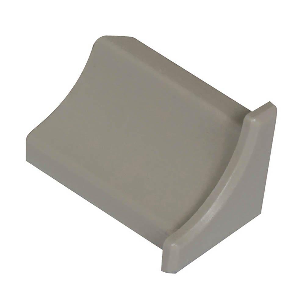Schluter Dilex-Phk End Cap PVC Grey