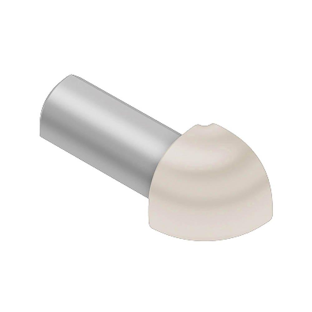 Schluter Rondec Out Corner 1/2in. Aluminum Sand Pebble