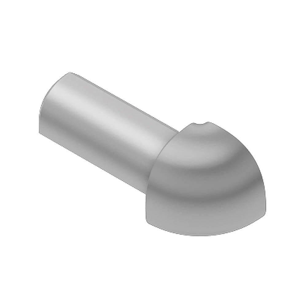 Schluter Rondec Out Corner 3/8in. Aluminum Classic Gray