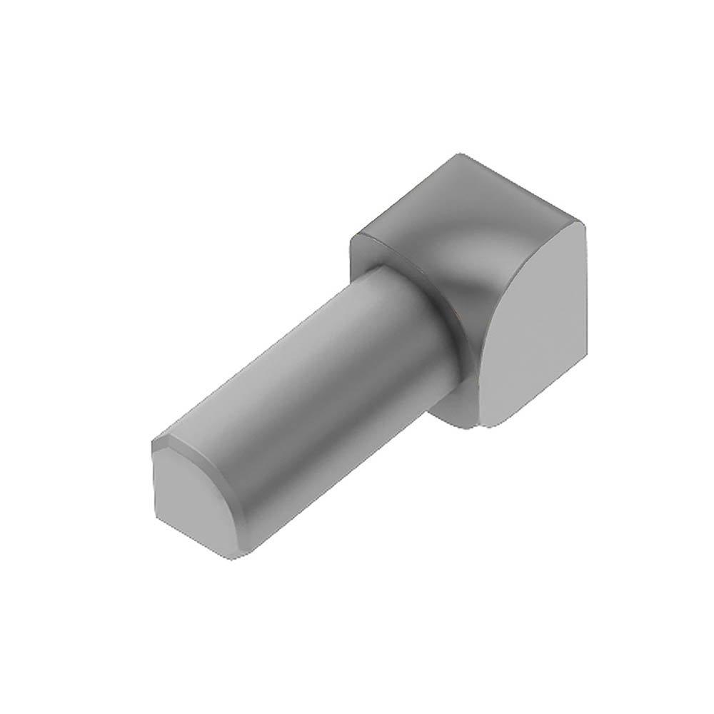 Schluter Rondec In Corner 5/16in. Aluminum Gray