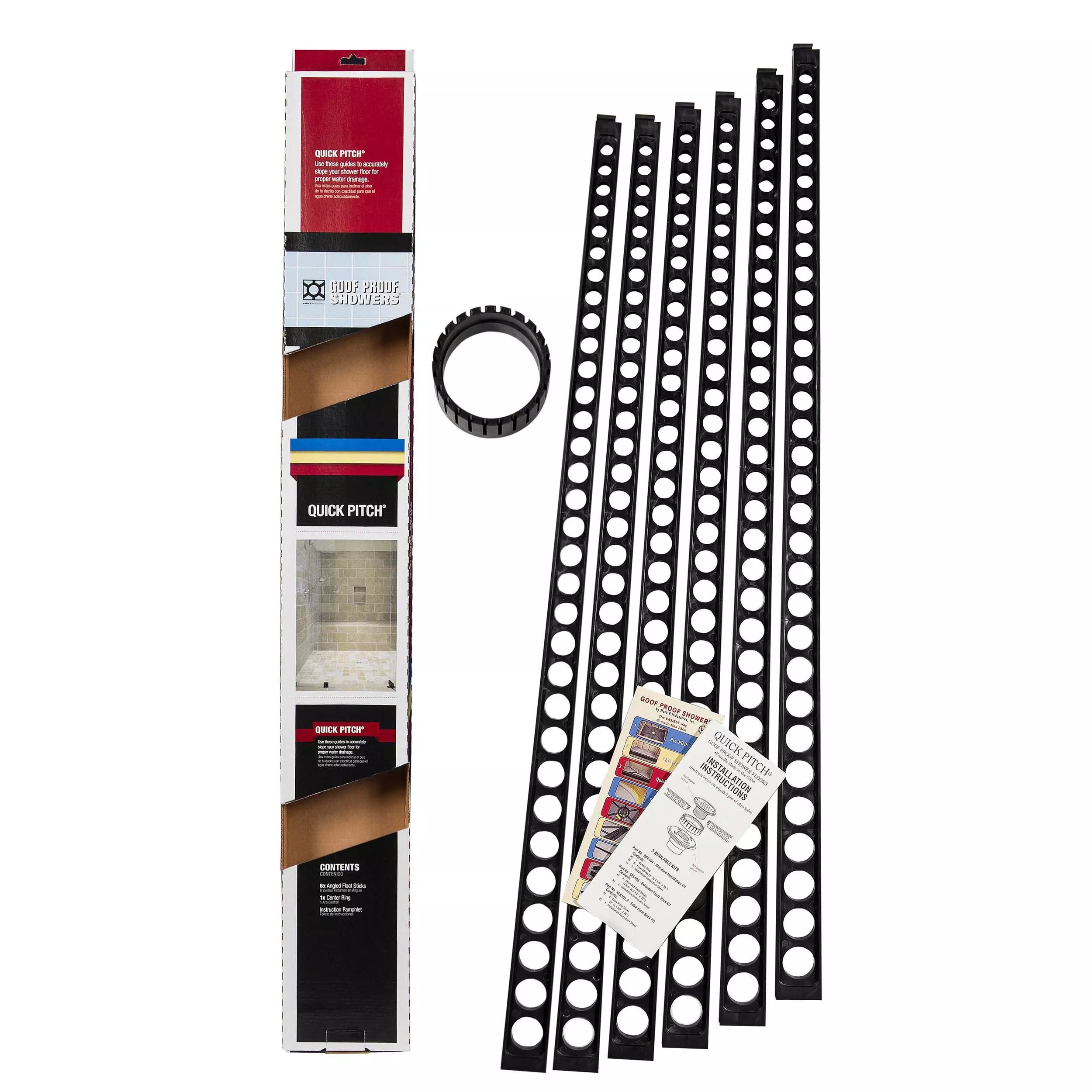 Goof Proof Showers Quick Pitch Standard Shower Kit Floor and Decor