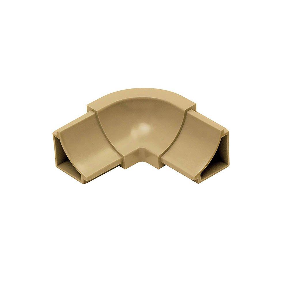 Schluter Dilex-Hkw In Corner 90 Degrees 3-Way PVC Light Beige