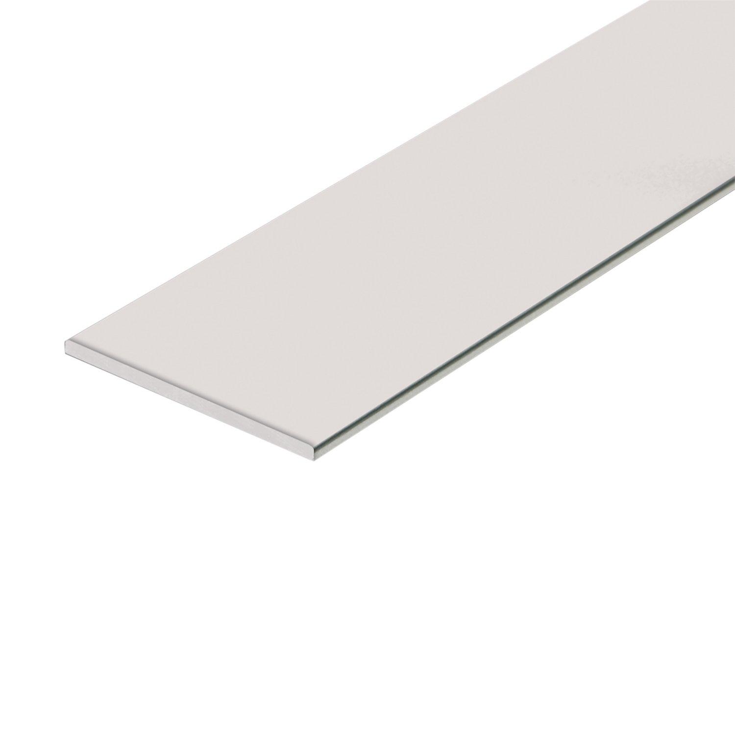 Schluter Jolly-P Edge Trim 1/4in. PVC White