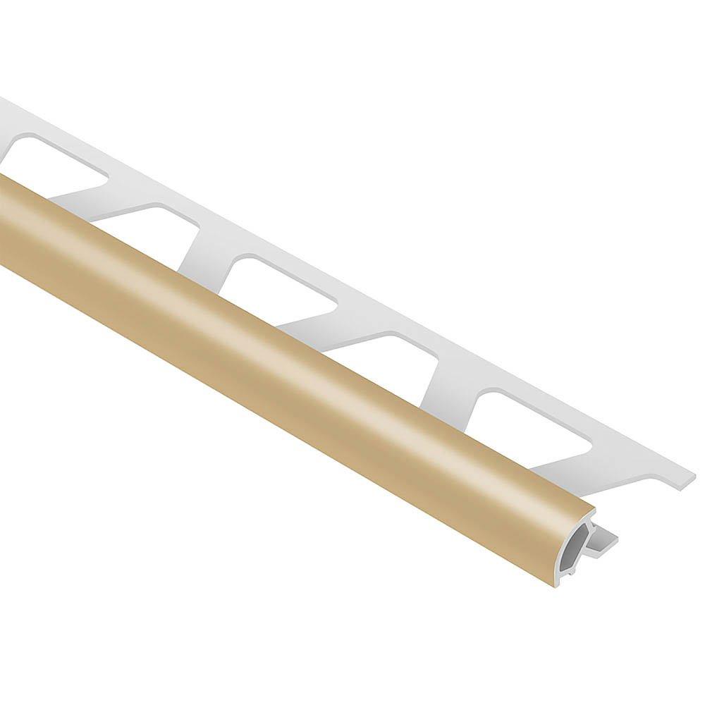 Schluter Rondec Bullnose Trim 5/16in. PVC Light Beige