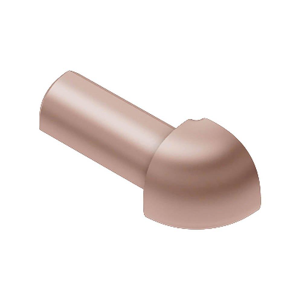 Schluter Rondec Out Corner 5/16in. Aluminum Satin Copper
