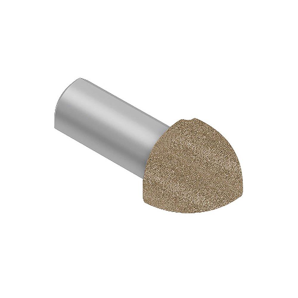 Schluter Rondec Out Corner 1/2in. Aluminum Beige