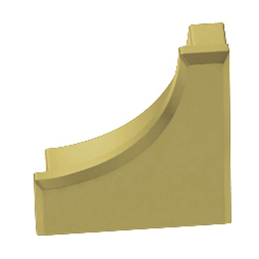 Schluter Dilex-Ahk End Cap Aluminum Satin Brass
