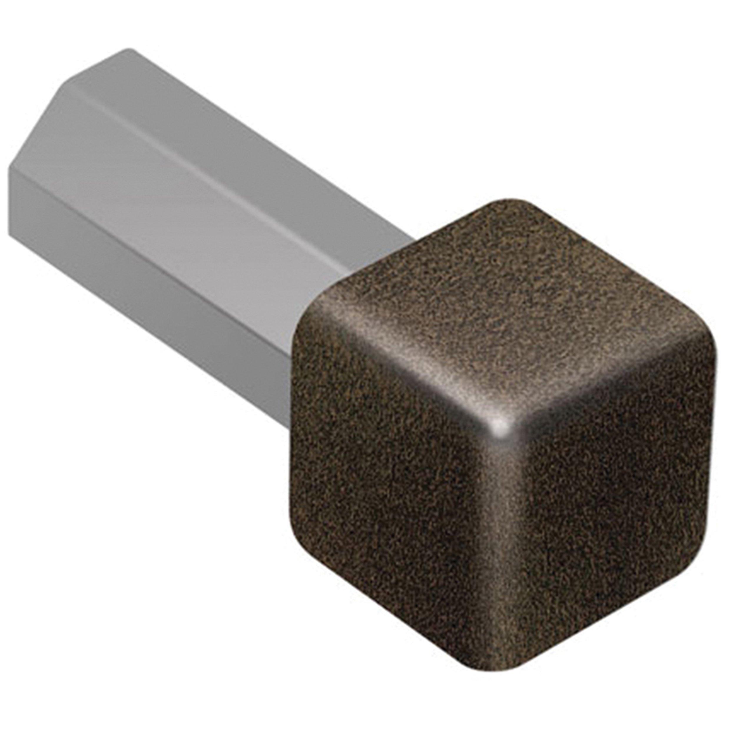 Schluter Quadec In/Out Corner 1/2in. Aluminum Bronze