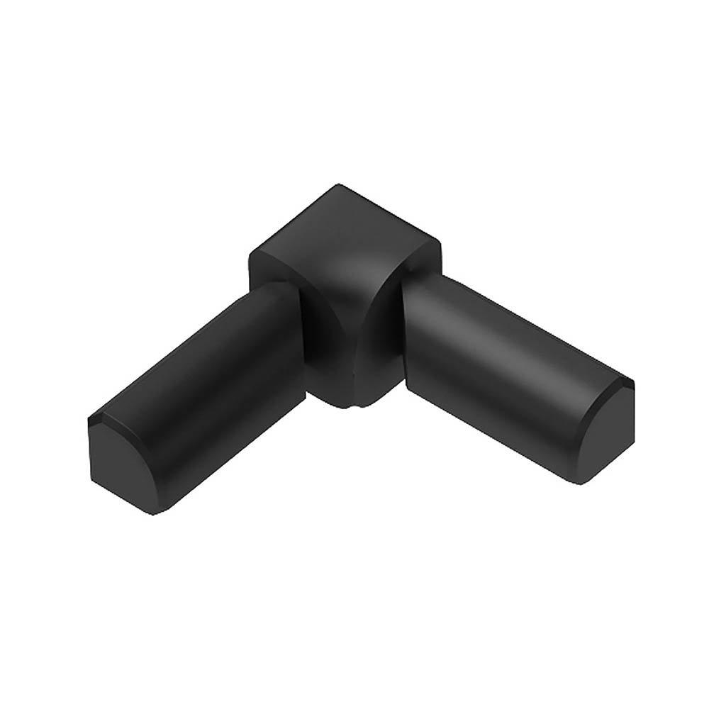 Schluter Rondec 2-Leg In Corner 5/16in. Aluminum Graphite
