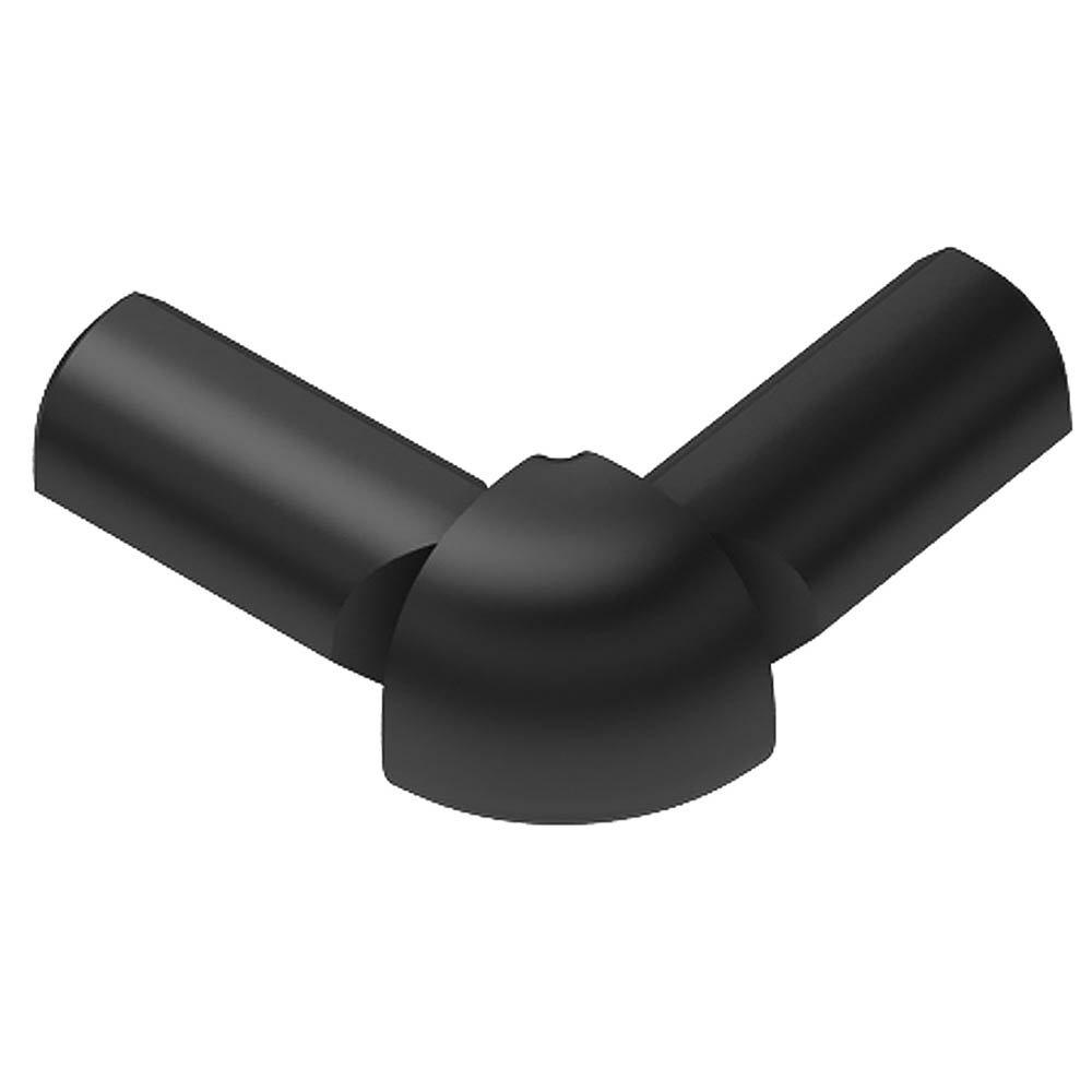 Schluter Rondec 2-Leg Out Corner 3/8in. Aluminum Graphite