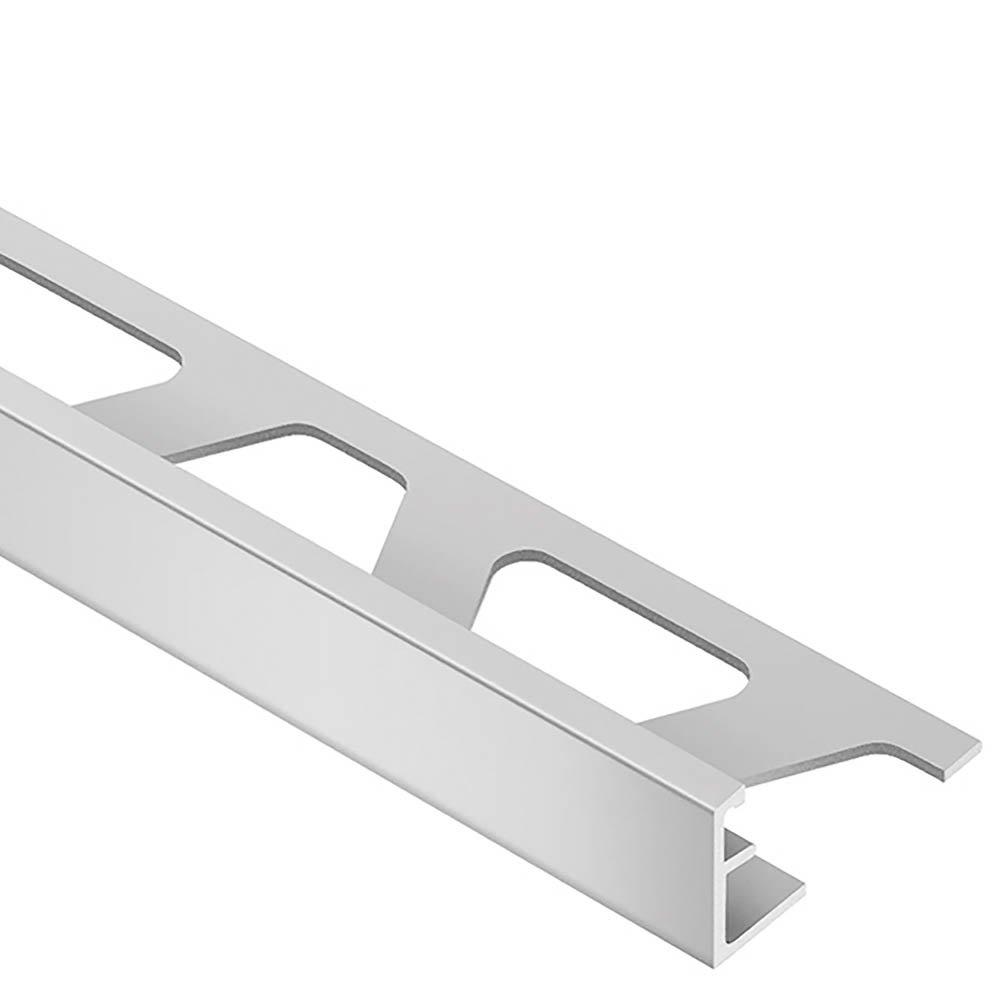Schluter Schiene Edge Trim 9/32in. Aluminum Satin