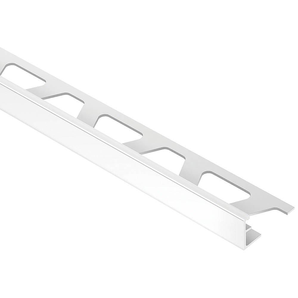 Schluter Jolly Edge Trim 5/16in. Aluminum White | Floor And Decor