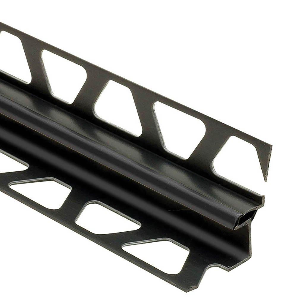 Schluter Dilex-Eke Corner Joint 7/16in. X 3/8in. PVC Black