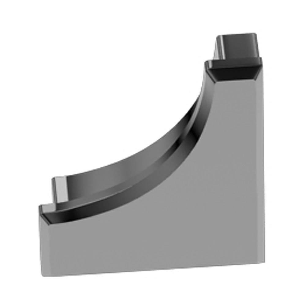 Schluter Dilex-Ahk End Cap Aluminum Polish Chrome