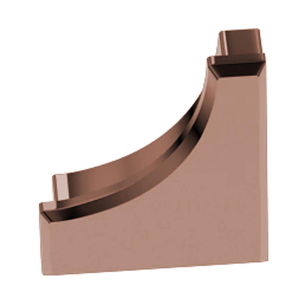 Schluter Dilex-Ahk End Cap Aluminum Polish Copper