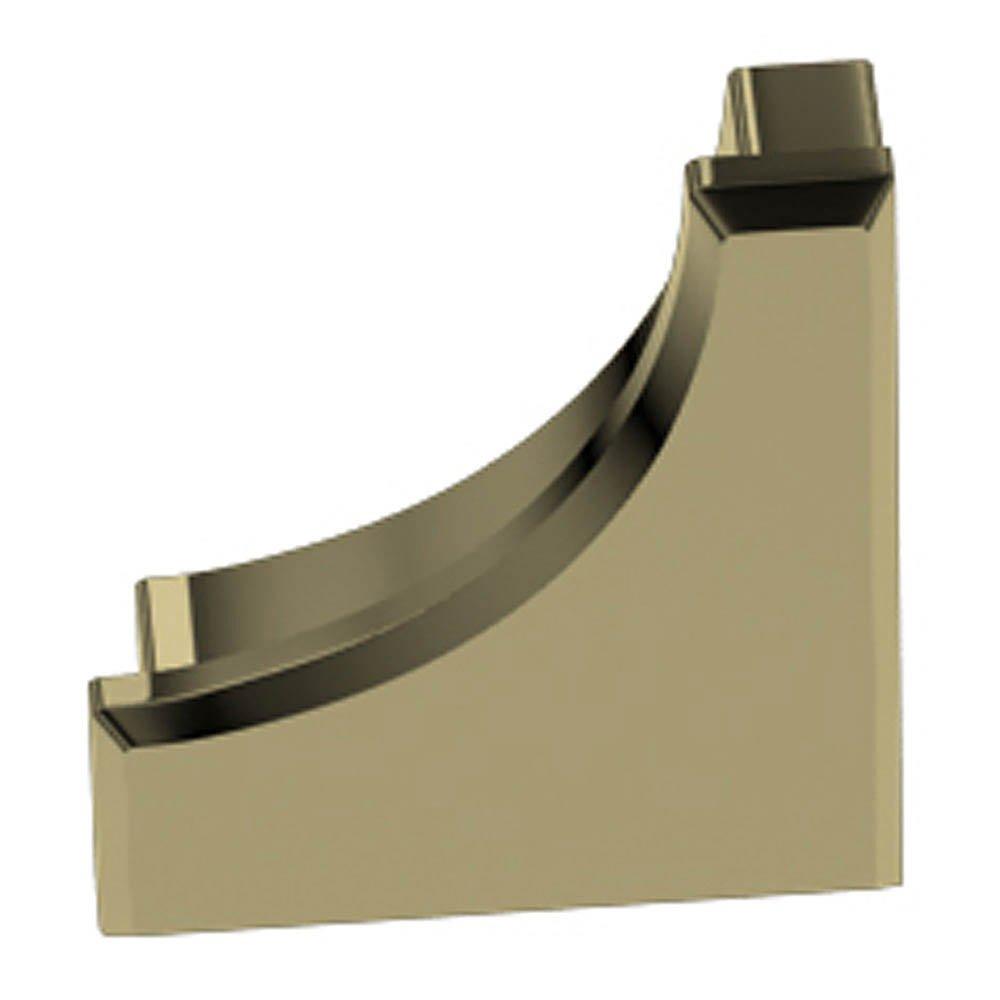 Schluter Dilex-Ahk End Cap Aluminum Polish Brass