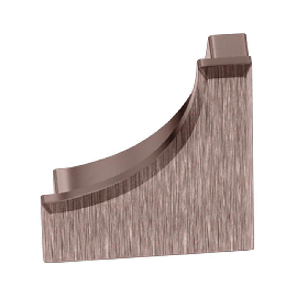 Schluter Dilex-Ahk End Cap Aluminum Brush Copper
