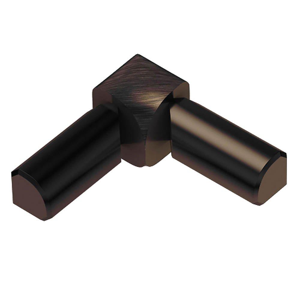 Schluter Rondec 2-Leg In Corner 5/16in. Aluminum Antique Bronze