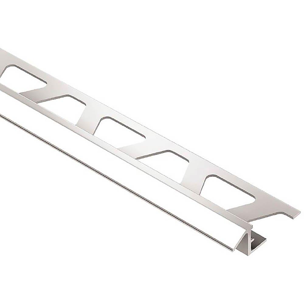 Schluter Reno-Tk Reducer 5/16in. Aluminum Bright Chrome