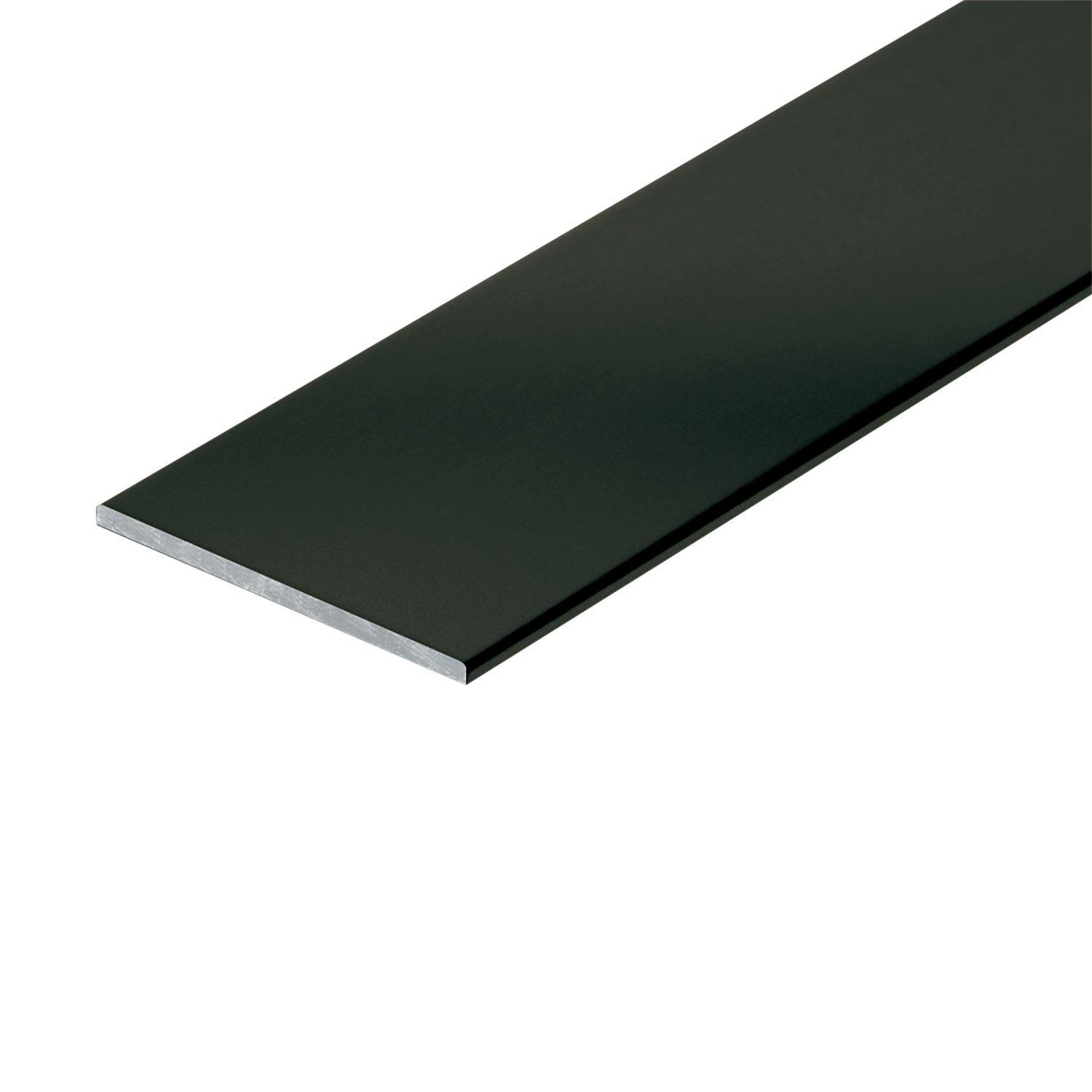 Schluter Rondec Bullnose Trim 5/16in. Aluminum Graphite
