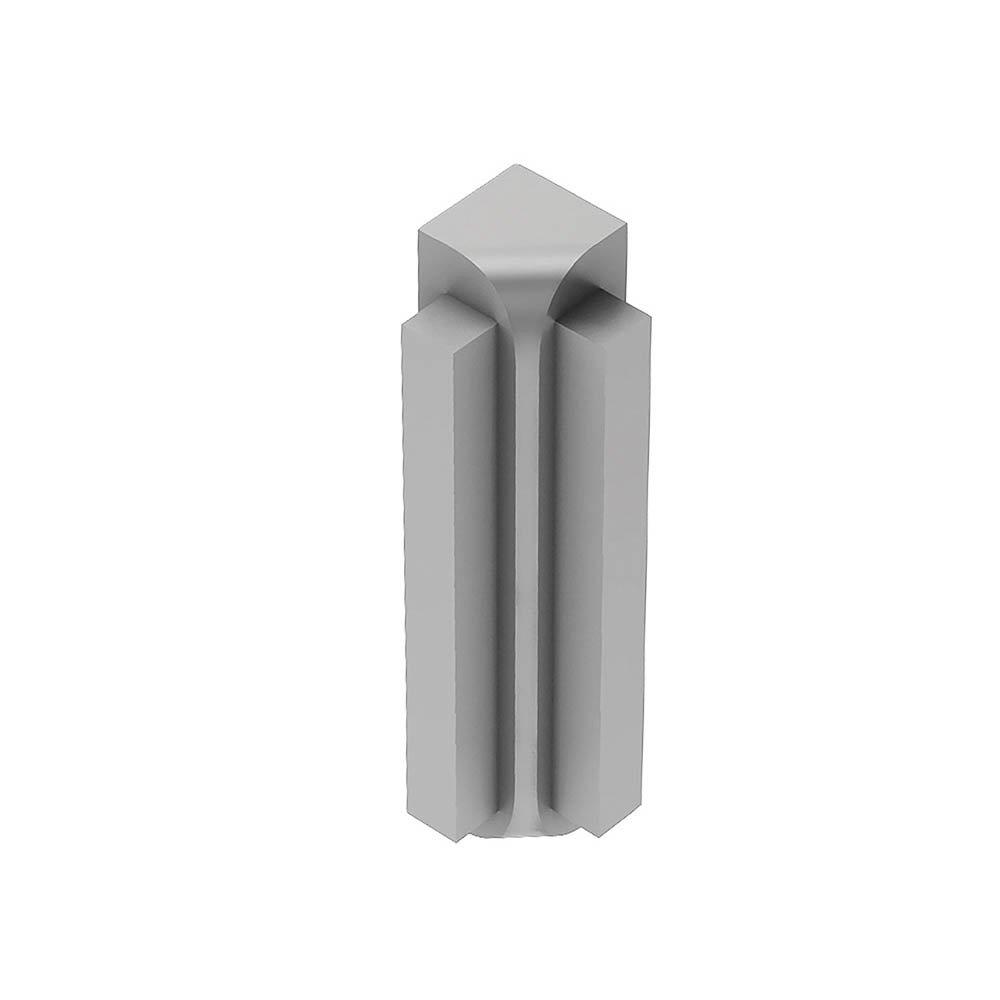Schluter Rondec-Step-39 In Corner 90 Degrees 3/8in. Aluminum Satin