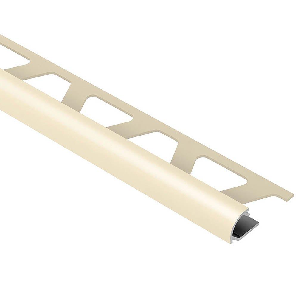 Schluter Rondec Bullnose Trim 1/4in. Color Coated Aluminum&nbsp;