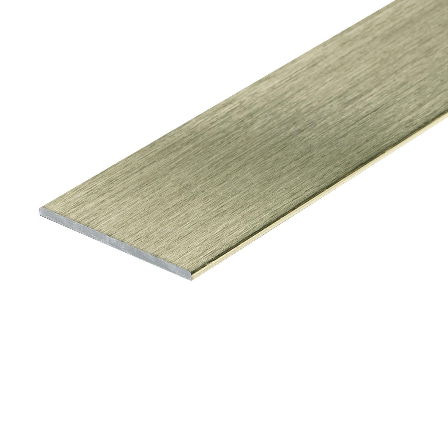 Schluter Schiene Edge Trim 5/16in. Aluminum Brushed Brass