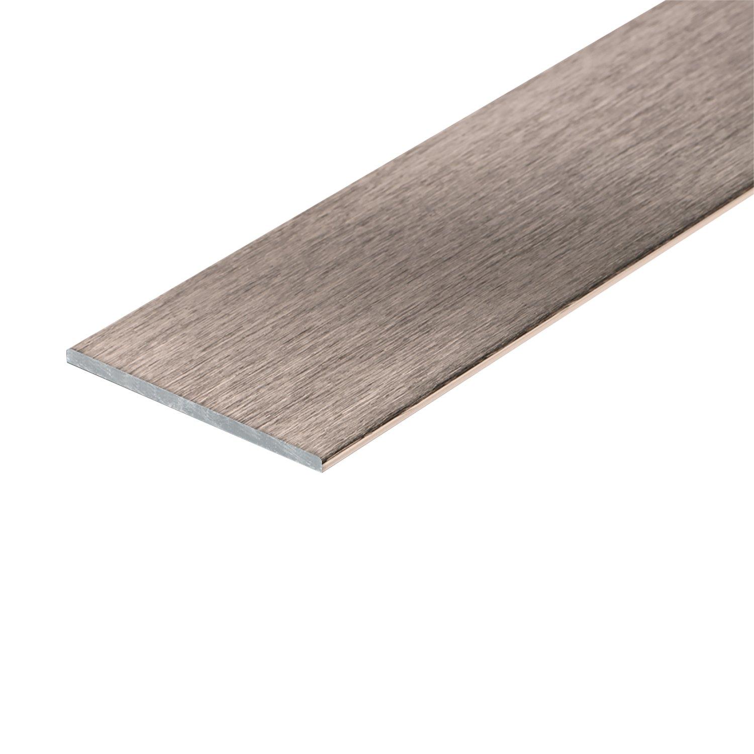 Schluter Schiene Edge Trim 1/4in. Aluminum Brushed Copper