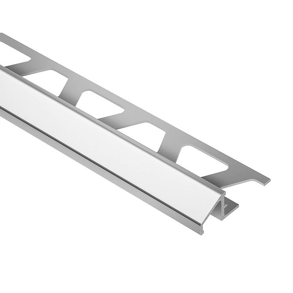 Schluter Reno-U Reducer 3/8in. Aluminum Bright Chrome