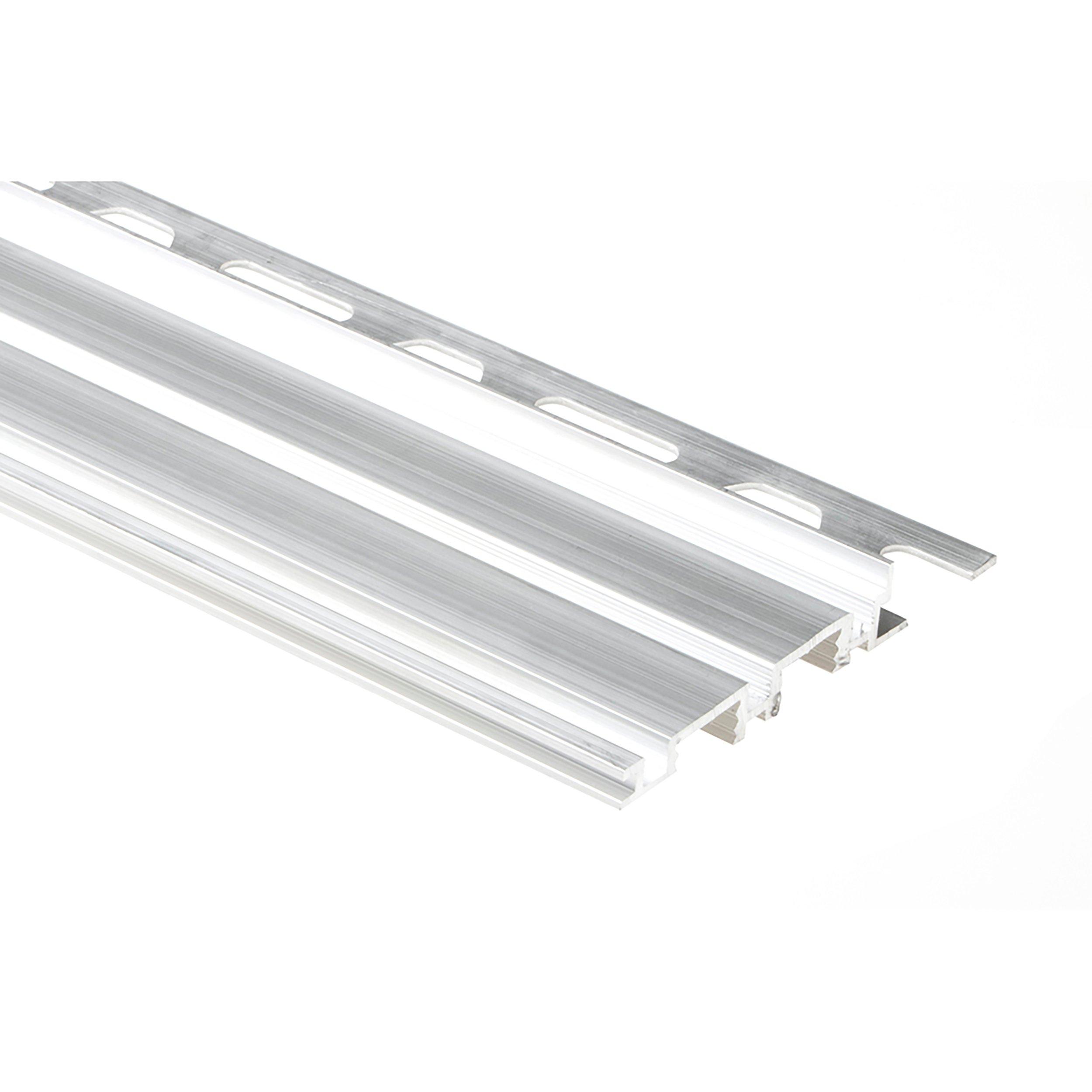 Schluter Trep-B 3/8in. Support 2-1/8in. Aluminum 4ft. 11in.