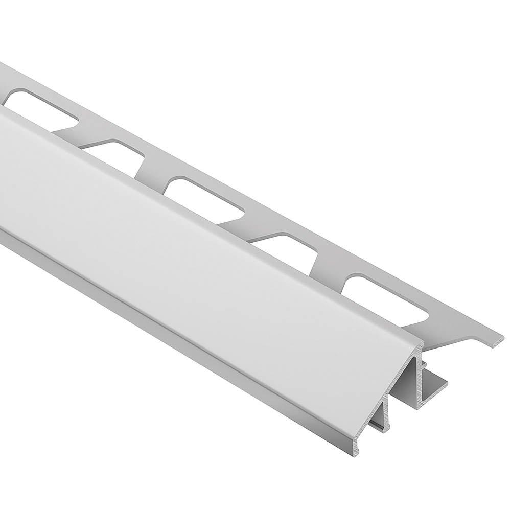 Schluter Reno-U Reducer 1/2in. Aluminum Satin