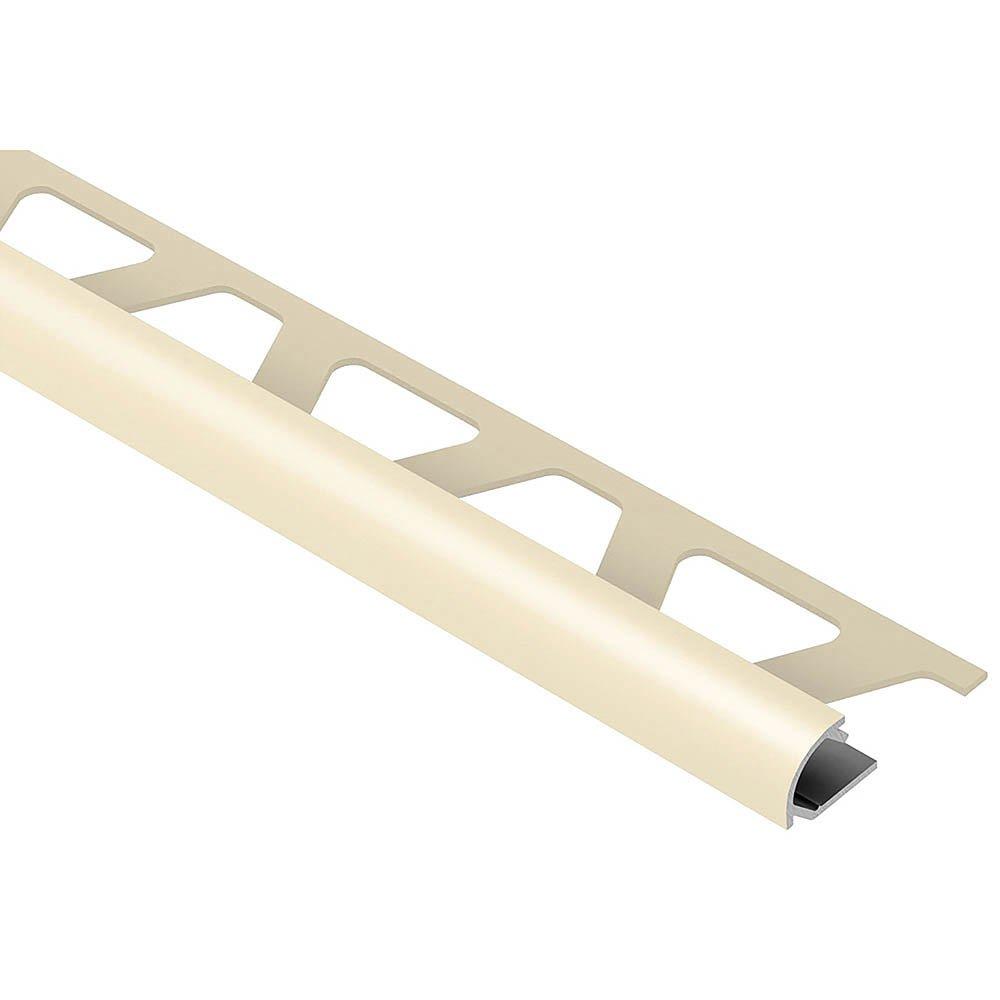 Schluter Rondec Bullnose Trim 3/8in. Color Coated Aluminum&nbsp;