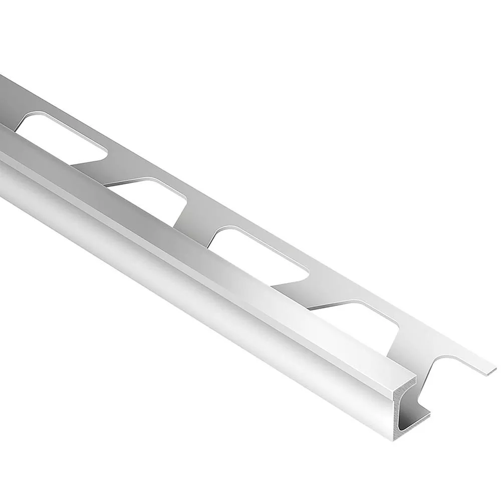 Schluter Deco 1/4in.-Wide Reveal 3/8in. Aluminum Satin