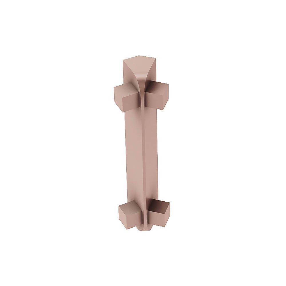 Schluter Rondec-Ct In Corner 90 Degrees 5/16in. Aluminum Satin Brass