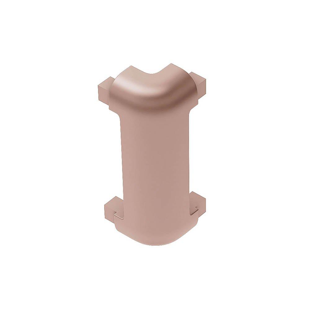 Schluter Rondec-Ct Out Corner 90 Degrees 5/16in. Aluminum Satin Copper