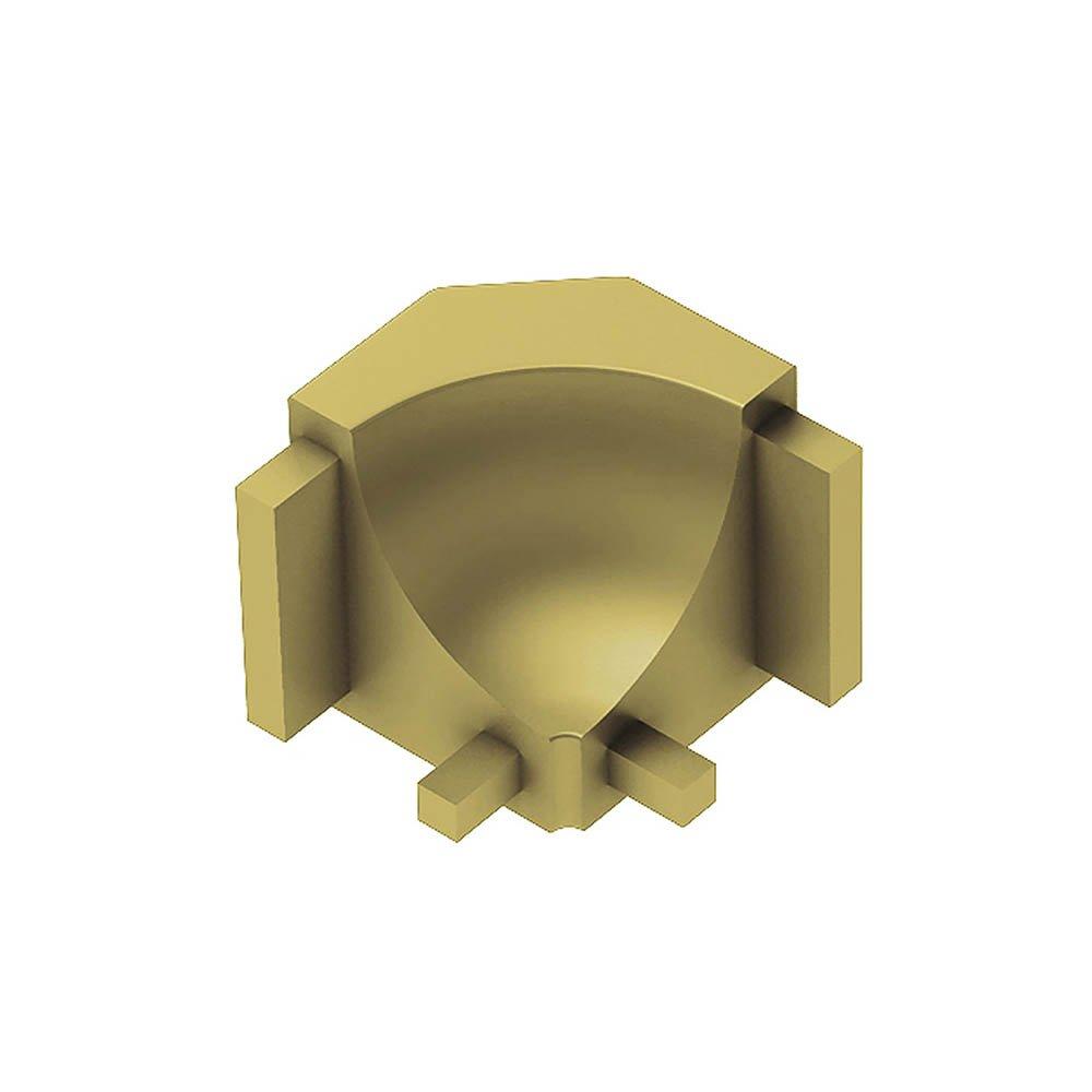 Schluter Dilex-Ahk In Corner 90 Degrees Aluminum Satin Brass