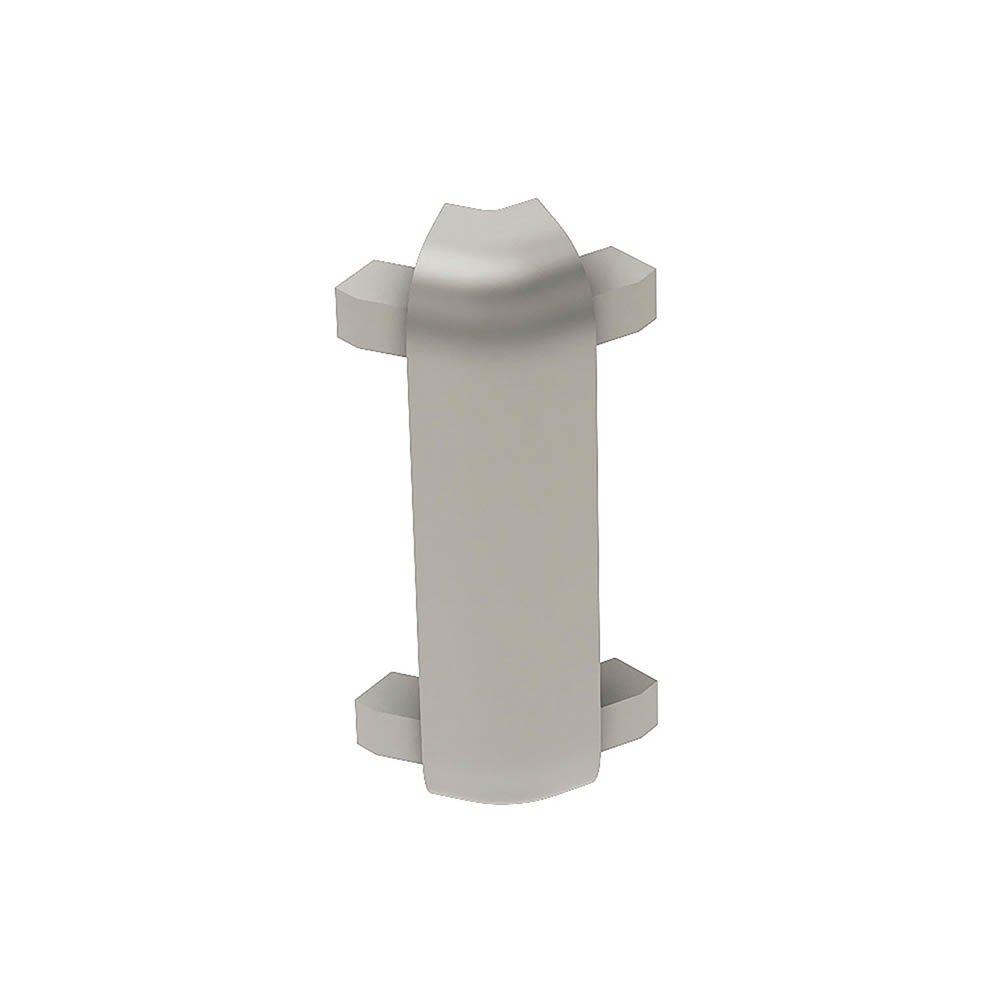 Schluter Rondec-Ct Out Corner 135 Degrees 3/8in. Aluminum Satin Nickel