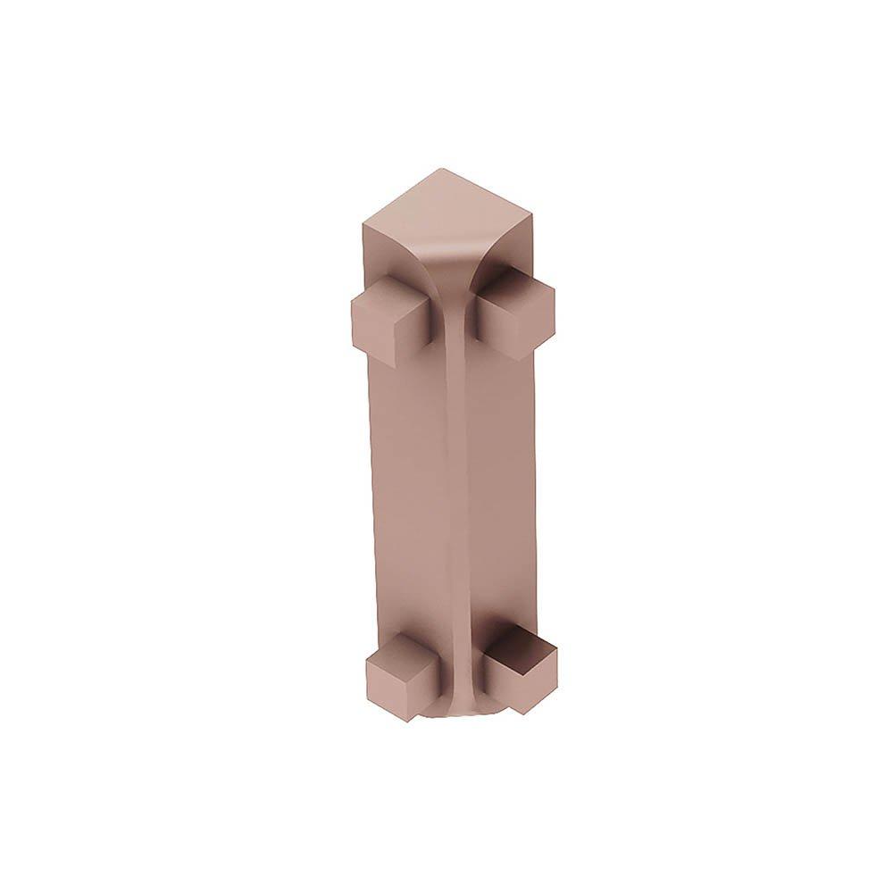 Schluter Rondec-Ct In Corner 90 Degrees 5/16in. Aluminum Satin Copper