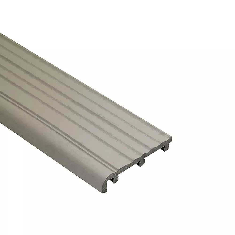 Schluter Trep-B Replacement 2-1/8in. Tread Grey 8ft. 2-1/2in.