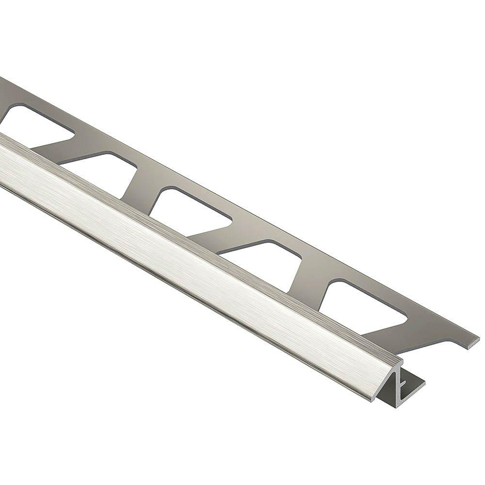 Schluter Reno-Tk Reducer 5/16in. Aluminum Brush Nickel