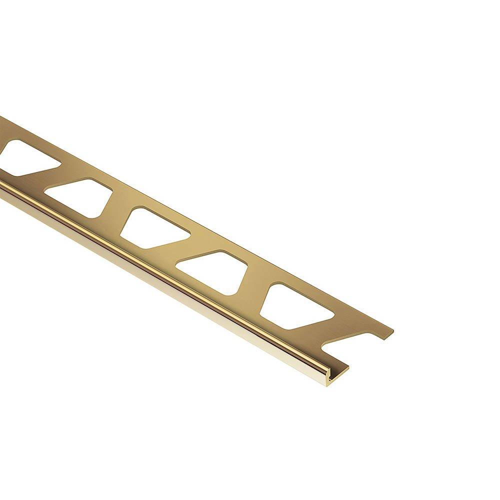 Schluter Schiene Edge Trim 1/8in. Brass