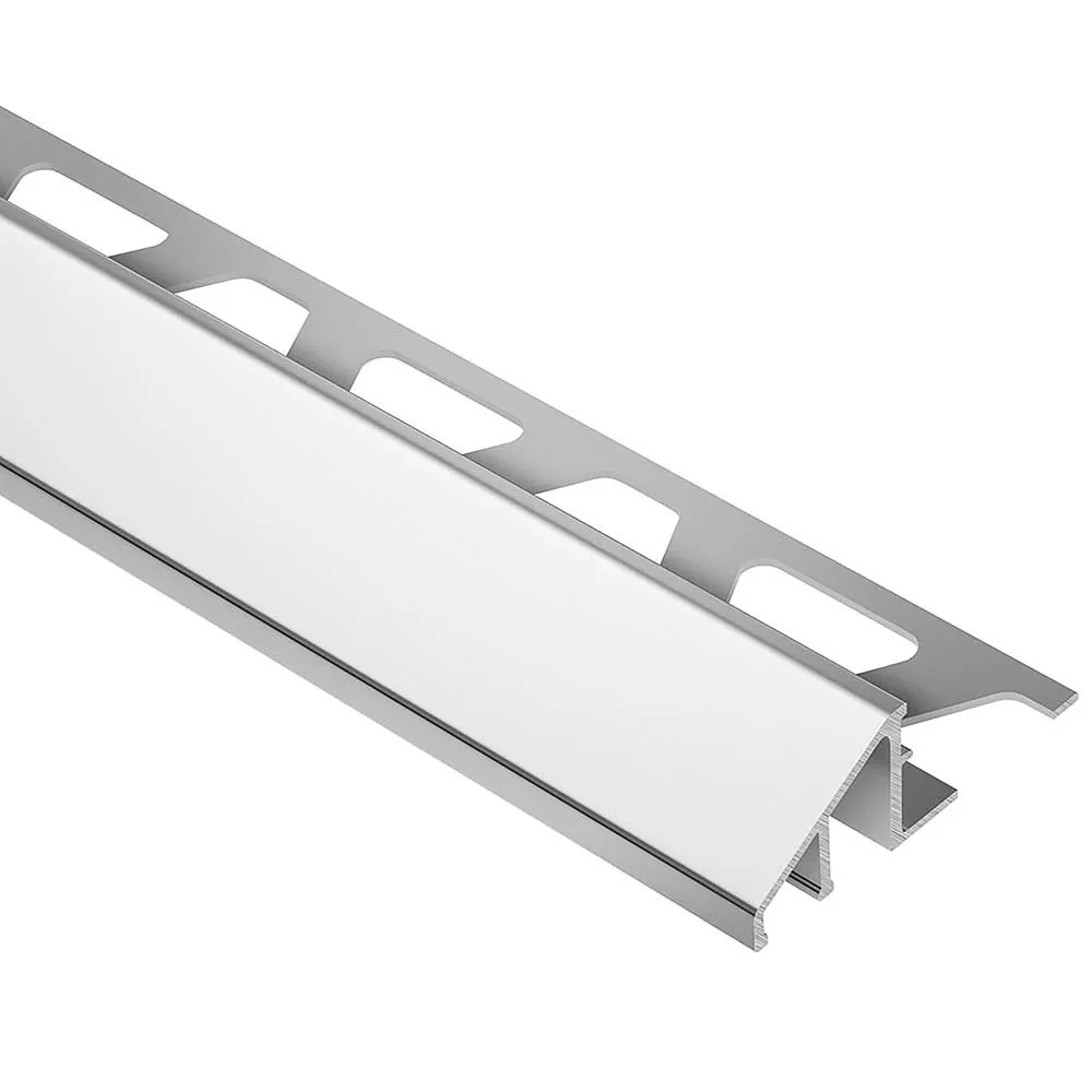 Schluter Reno-U Reducer 1/2in. Aluminum Bright Chrome