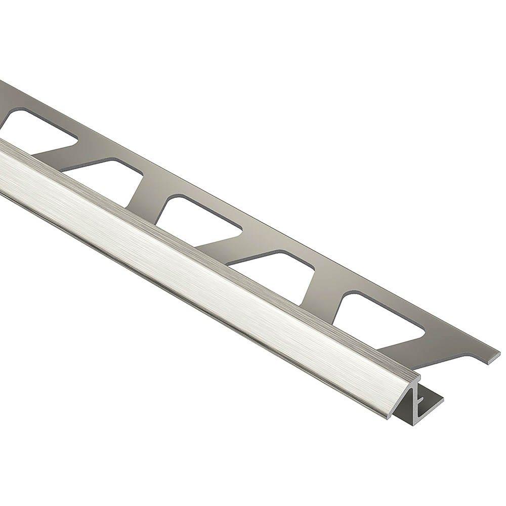 Schluter Reno-Tk Reducer 3/8in. Aluminum Brush Nickel