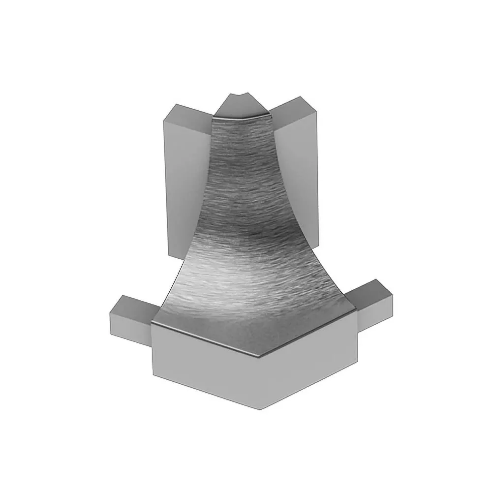 Schluter Dilex-Ahk Out Corner 135 Degrees Aluminum Brush Chrome