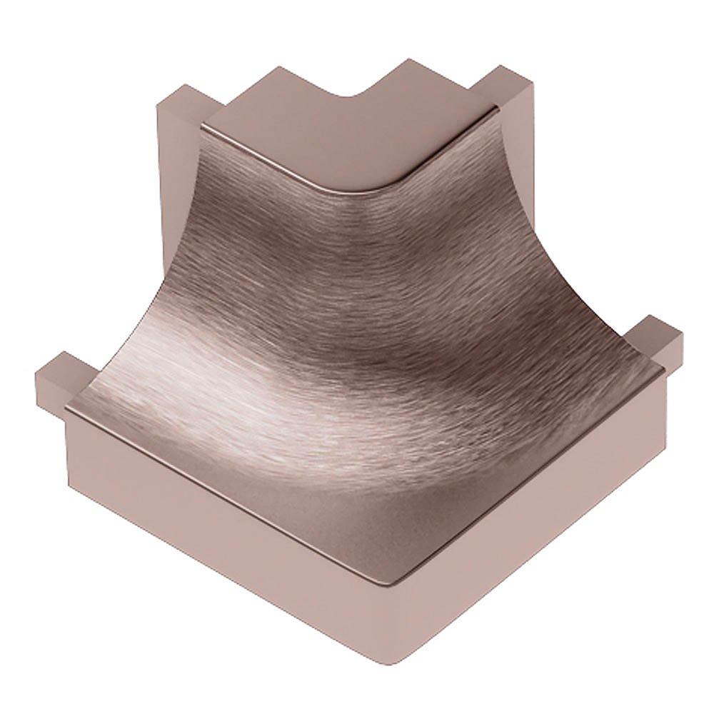 Schluter Dilex-Ahk Out Corner 90 Degrees Aluminum Brush Copper